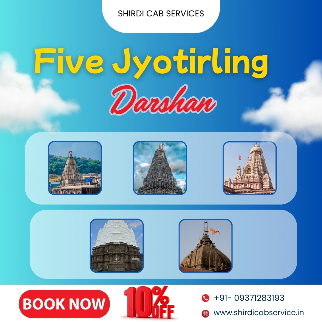 Five Jyotirling Darshan Cab Service